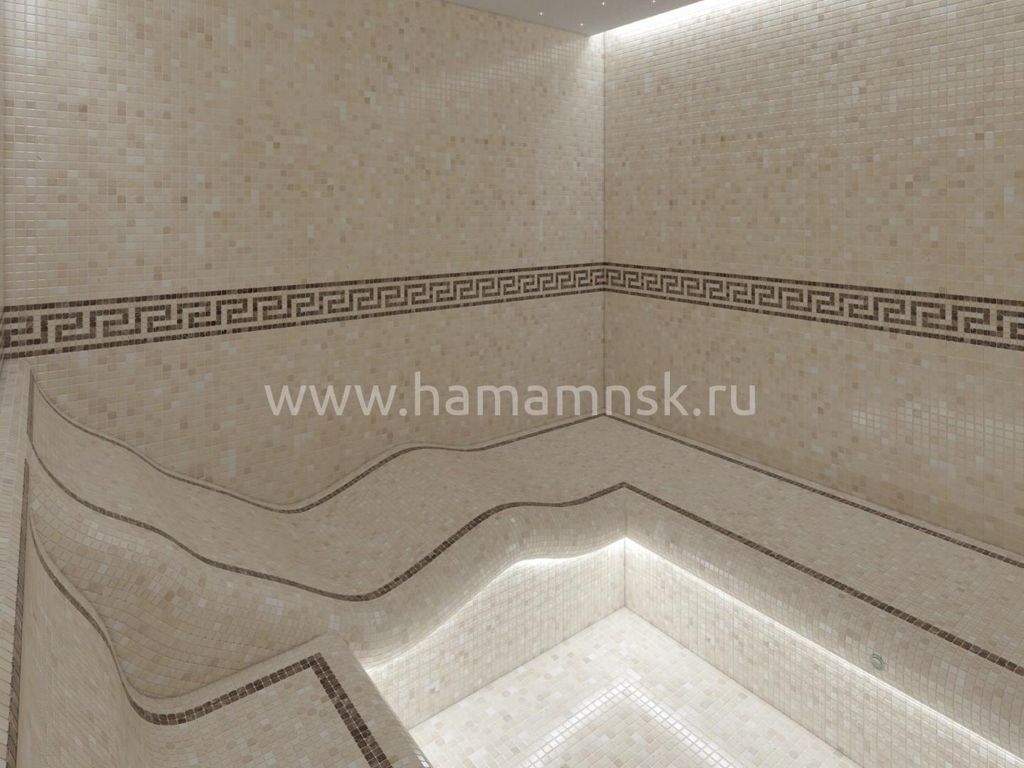 Дизайн-проект хамама в классическом стиле | Хамам
