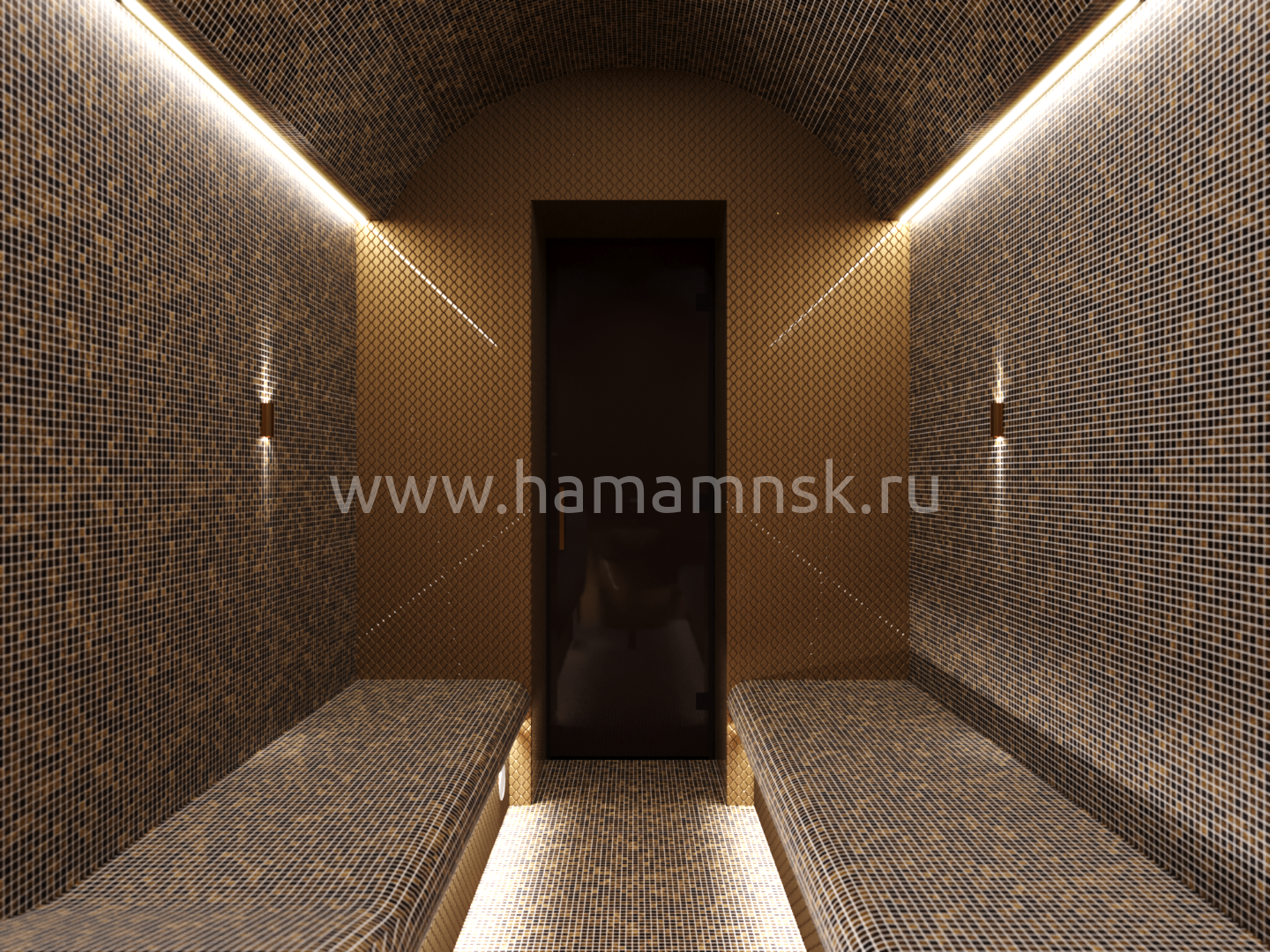 Дизайн-проект хаммама, комплектация, г. Абакан, ноябрь 2024 | Хамам