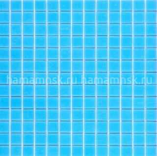 Стеклянная мозаика Simple Blue (на бумаге)